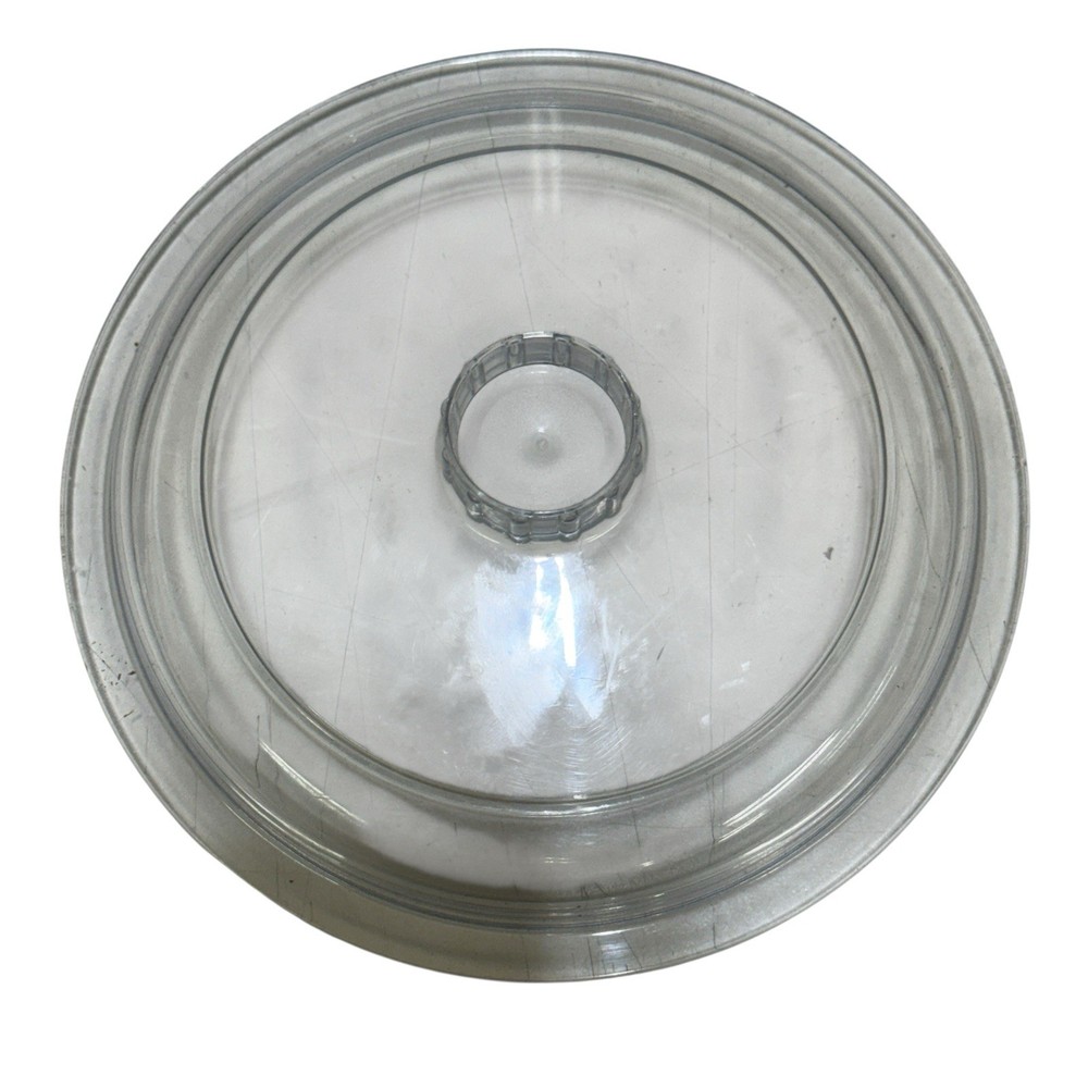 ORIGINAL Rival Crock Pot 3122 Clear Round Plastic Lid Cover 7"