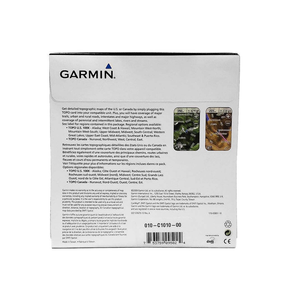 Garmin Astro Topo Micro SD - Canada - Northwest - GPS Map Data