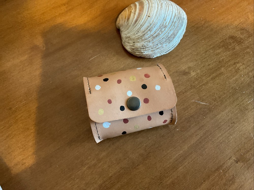 Bookhou Leather Hand Painted Box