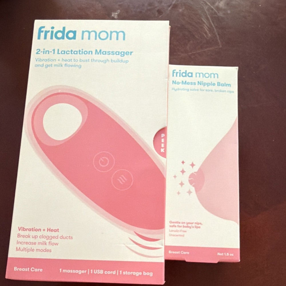 Frida Mom Herbal Lactation Massager with Multiple Heat