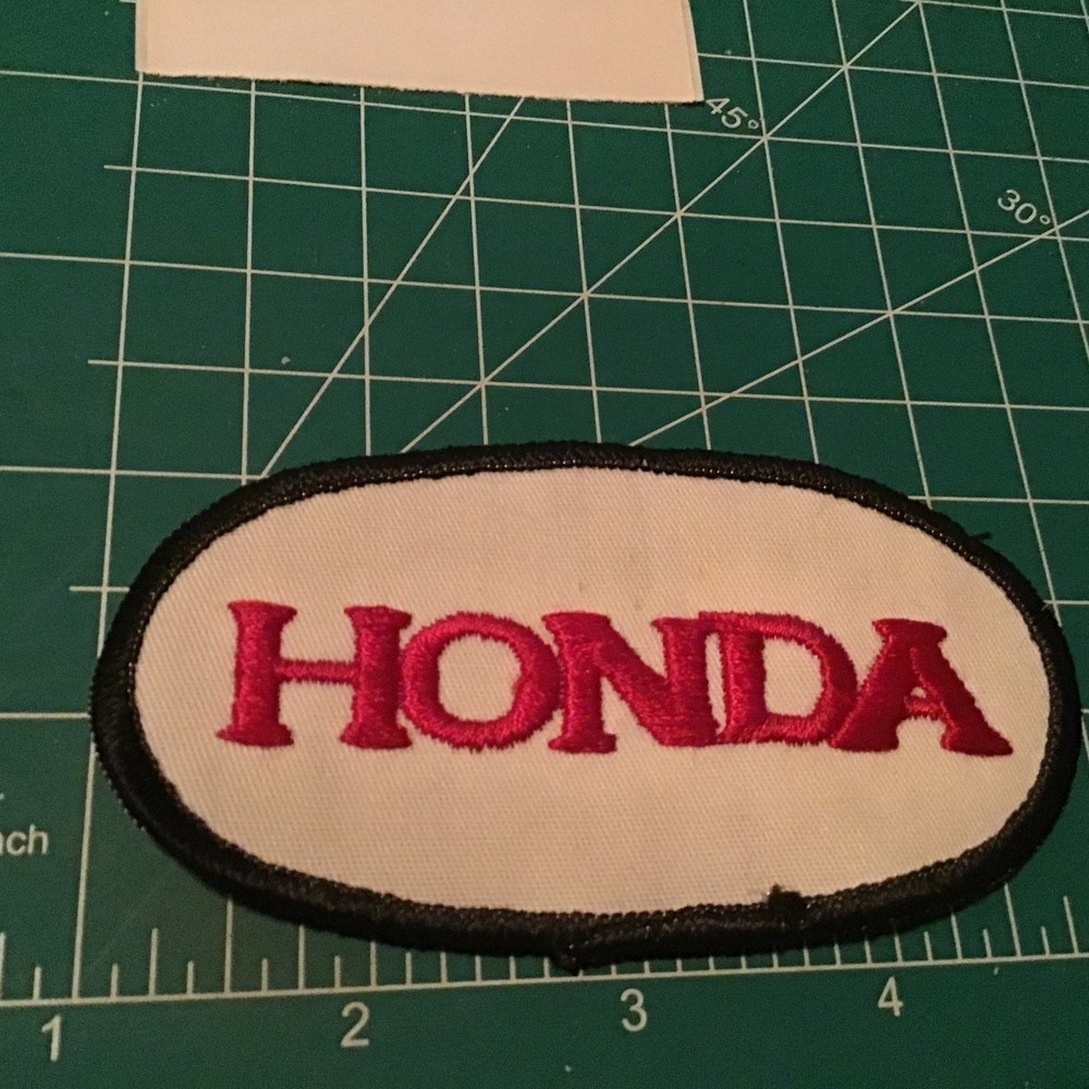 Vintage HONDA Motorcycle Biker Patch