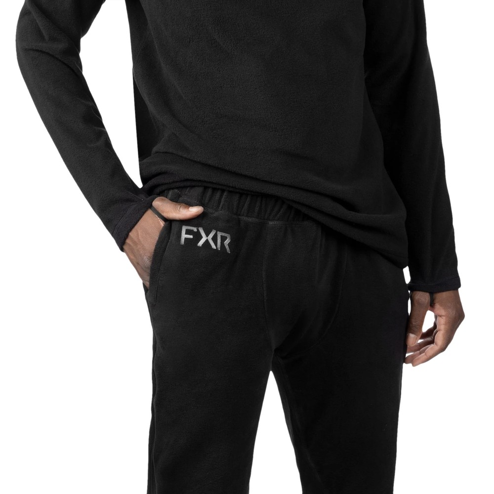 FXR Pyro Thermal Mens Base Layer Pants Black
