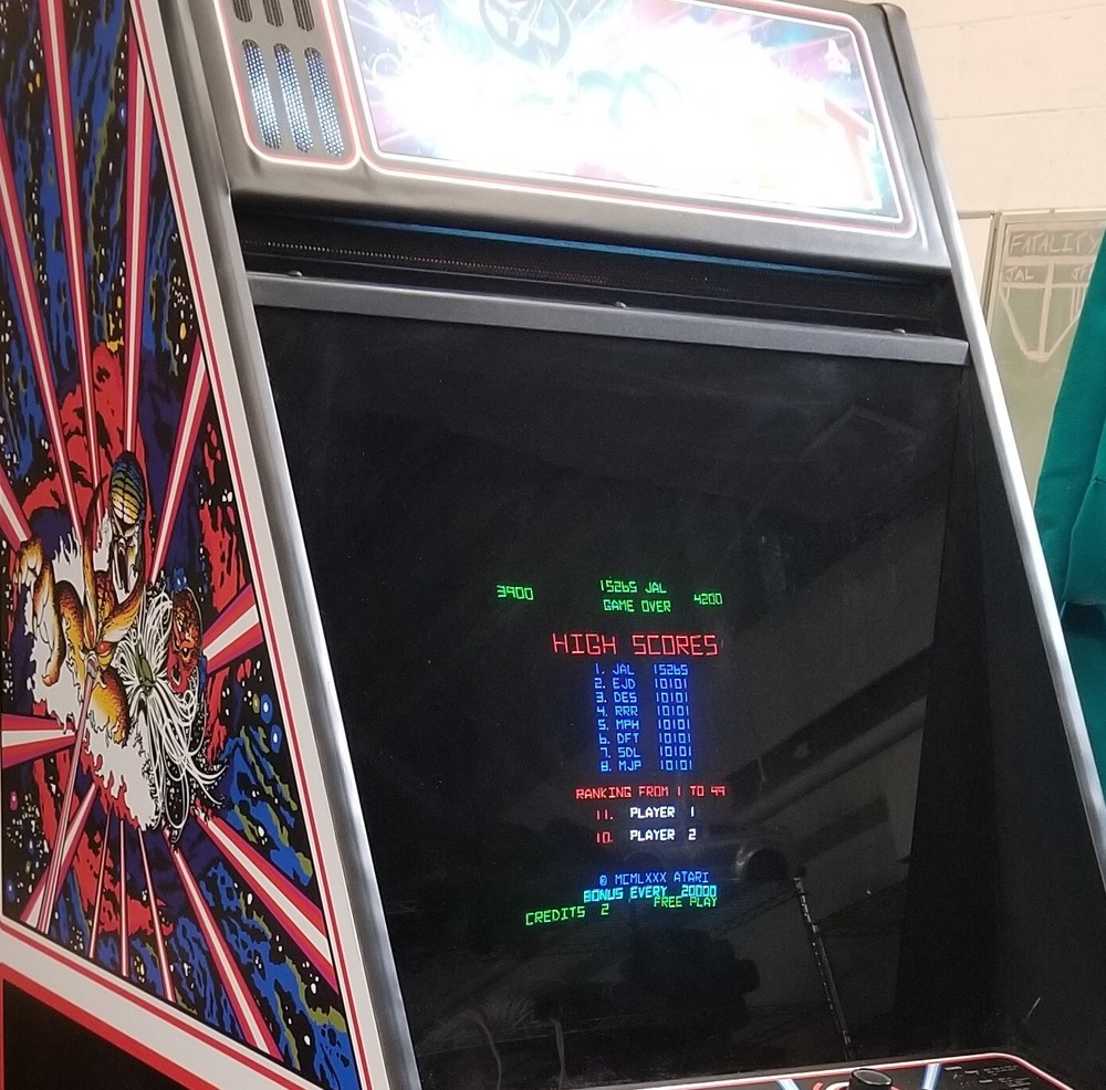 TEMPEST ARCADE MACHINE by ATARI 1981 (Excellent Condition) *RARE*