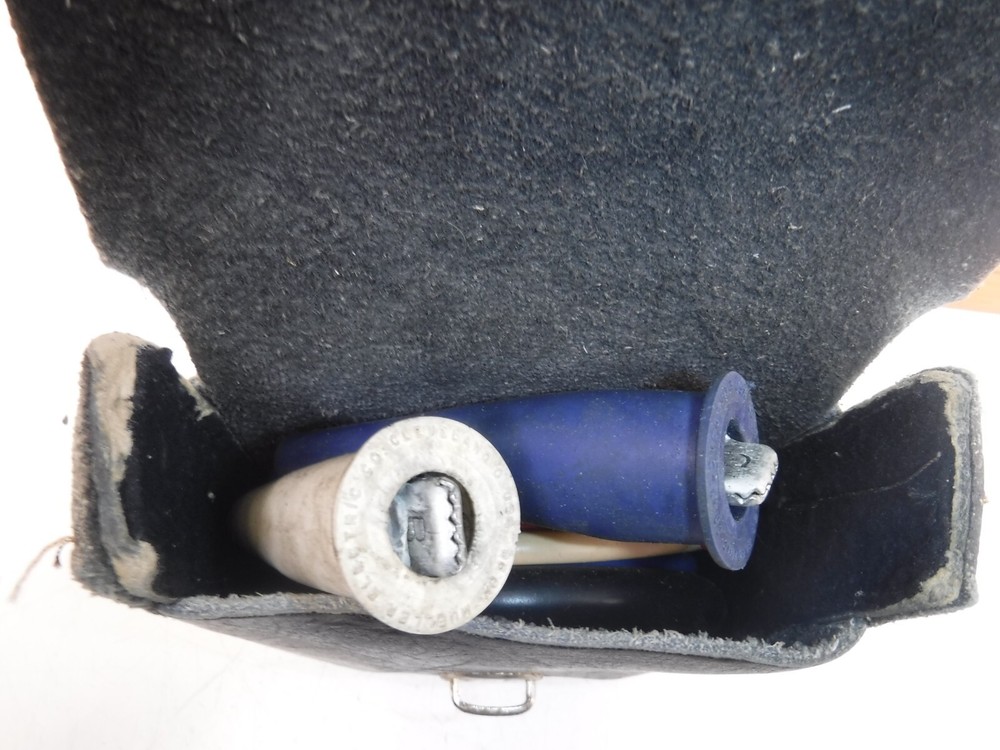 Vintage Knopp Phase Sequence indicator in Leather Carrying Case. Not Tested.