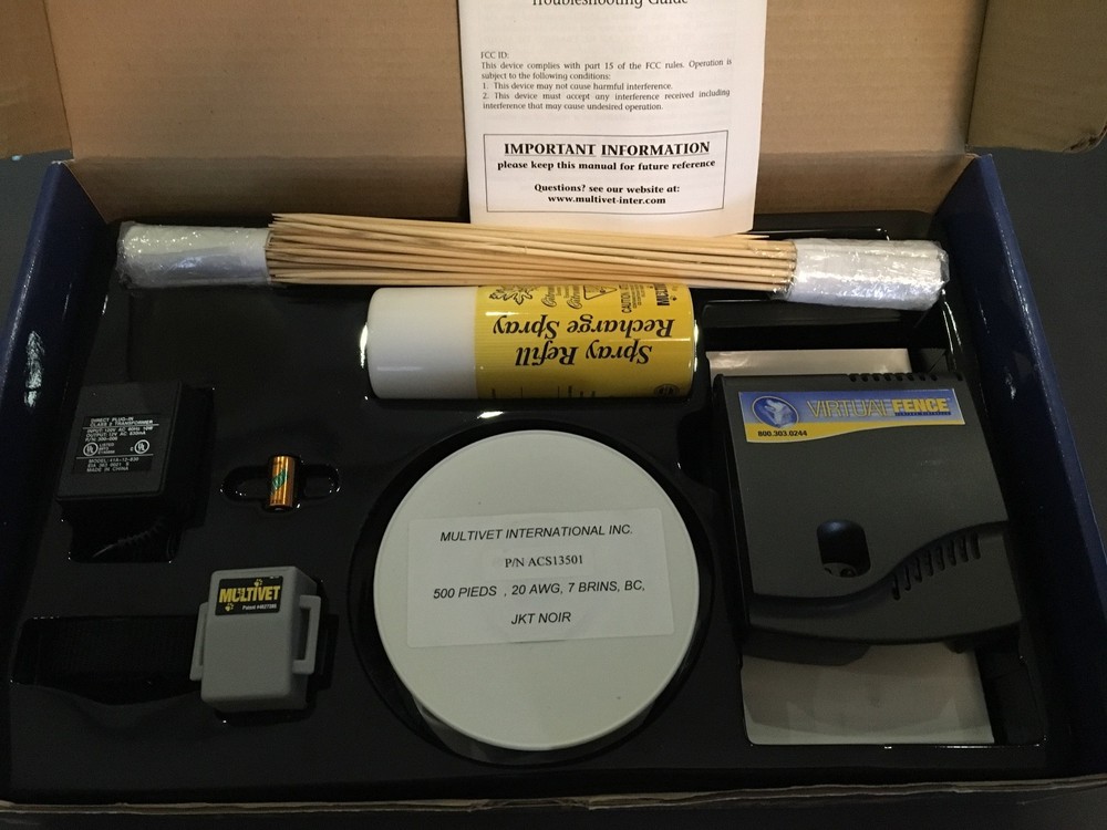 NEW Multivet Spray Technology Virtual Fence kit - Spray containment system