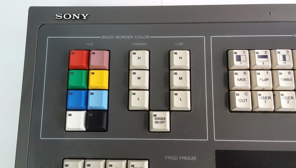 Old Sony DME-450P Professional Video Digital Multi Effects Control Panel Console