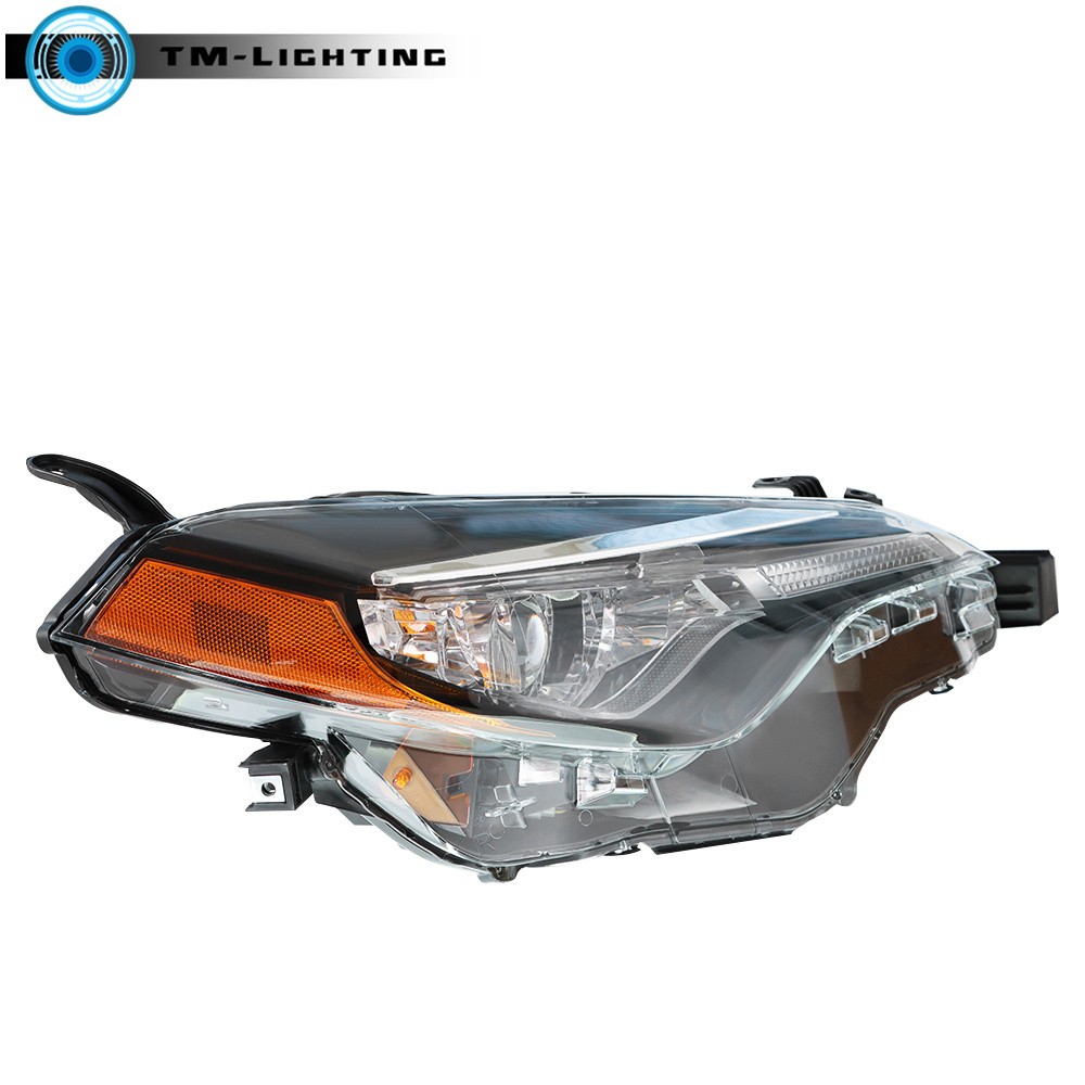 For 2017 2018 2019 Toyota Corolla L LE LE Headlight Right Passenger Side Halogen
