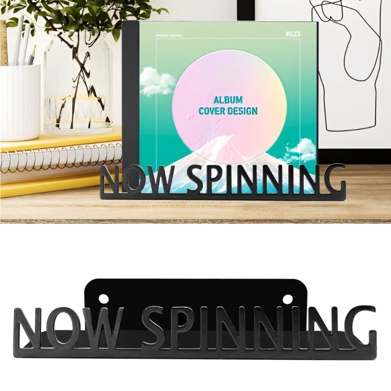 Multipurpose Disc Stand Vertical Storage Solution for Living Room Bookshelf