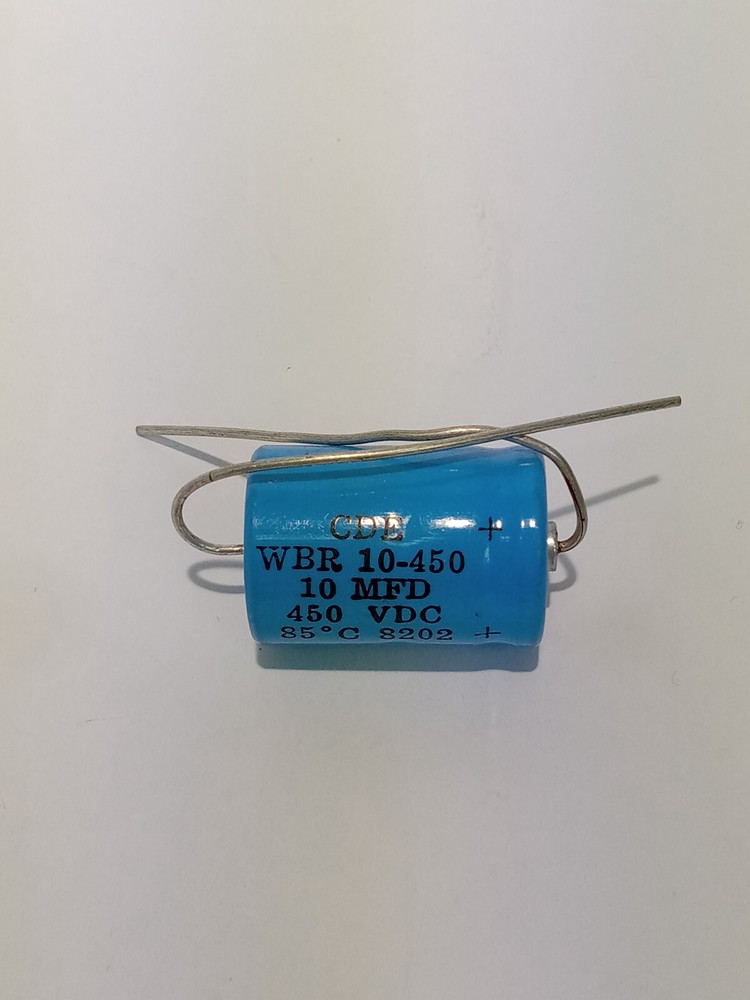 CAPACITOR, 10 MFD   450 VDC
