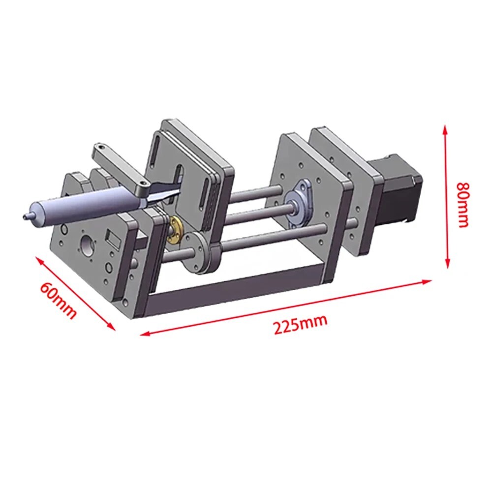 Small Syringe Pump Portable Micro Injection Device with Controller Laboratory