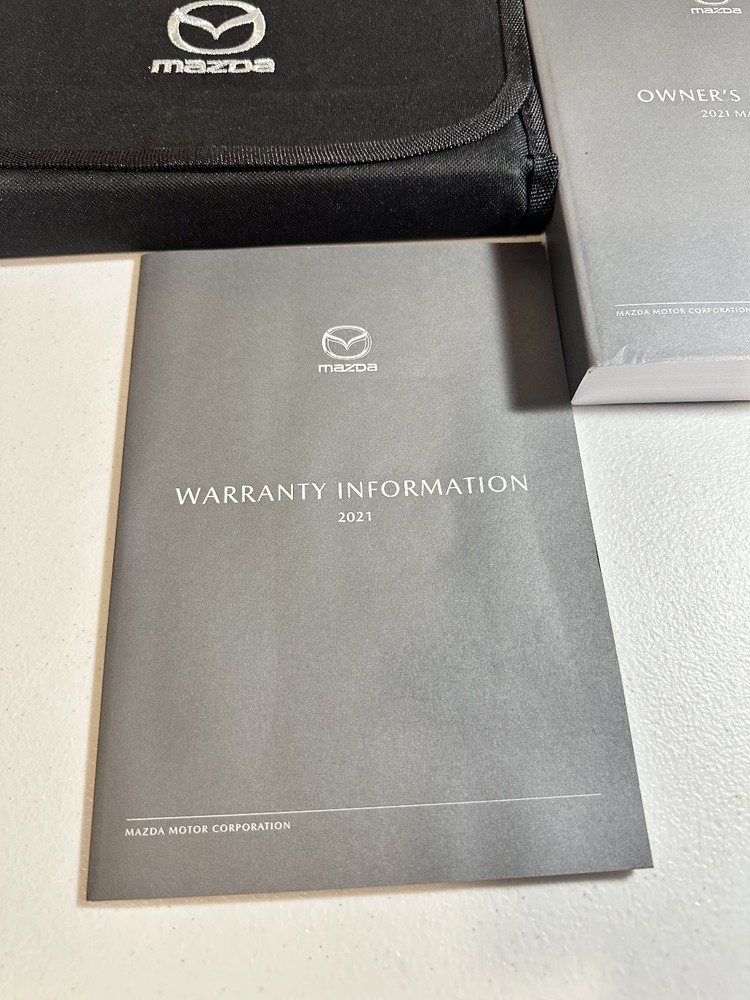 2021 Mazda 3 Owner's Manual Set