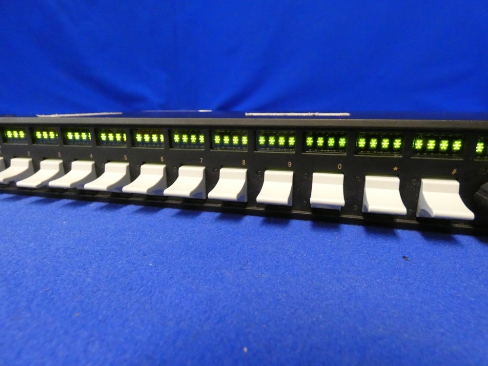 RTS KP-12 12 Position Intercom Key Panel Black, Read Ad