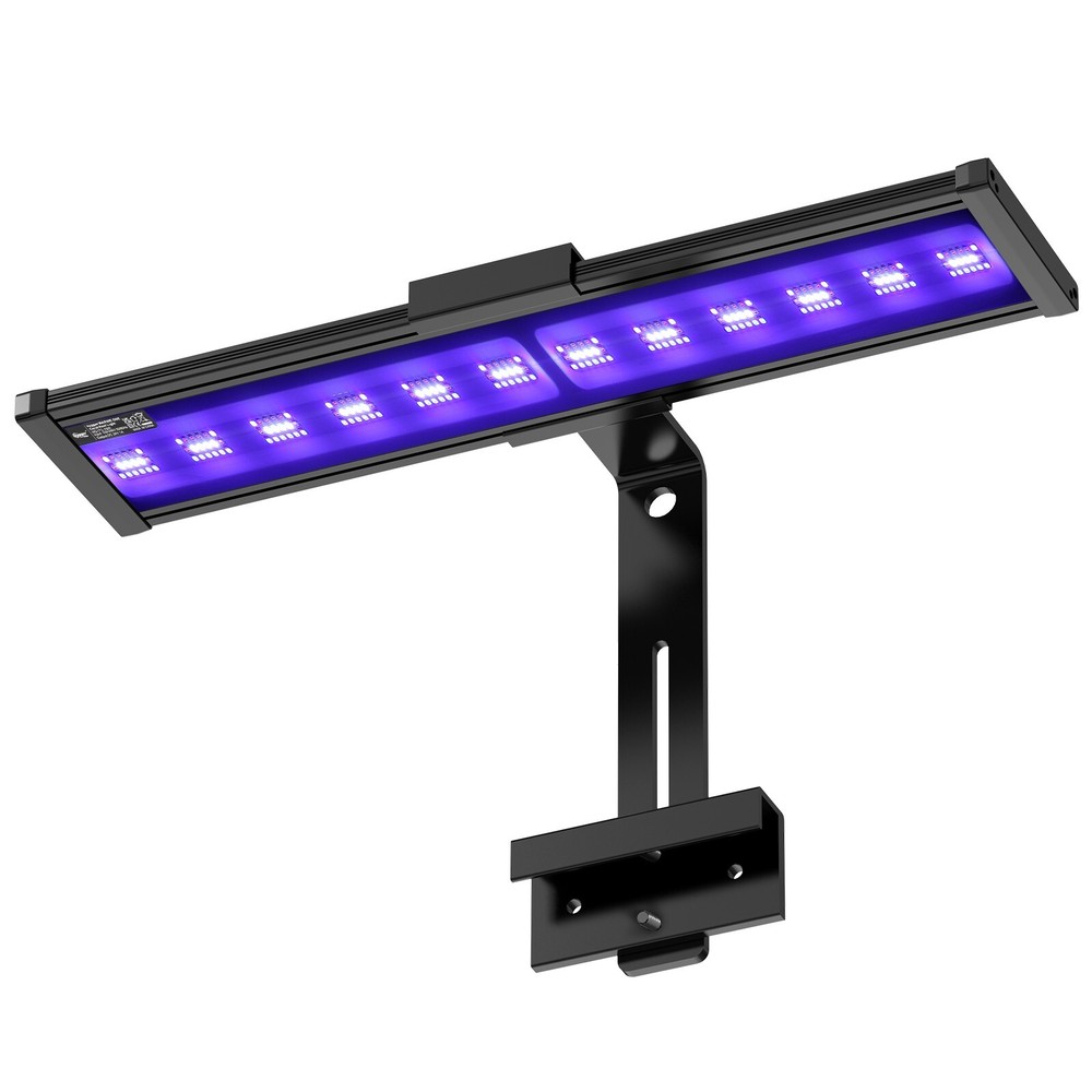 hygger Clip on Full Spectrum Aquarium Marine Light Adjustable Timer Brightness