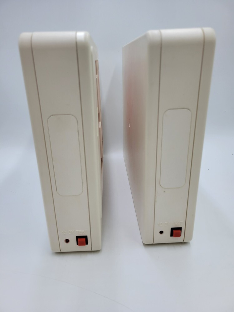 2Pc Exitronix VEX/U/BP/WB/WH-R Plastic LED Exit Light Lamp NOS White 2 Pieces