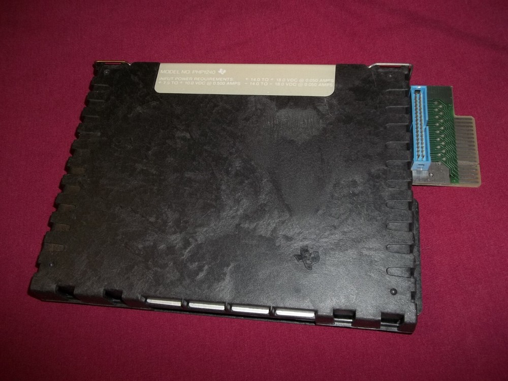 TI-99/4A TI99 PHP1240 Disk Drive Controller Card Peripheral Expansion Box WORKS