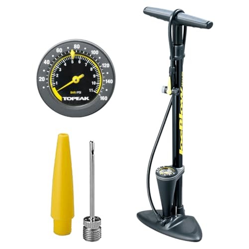 Topeak JoeBlow Max HP Floor Pump - Black