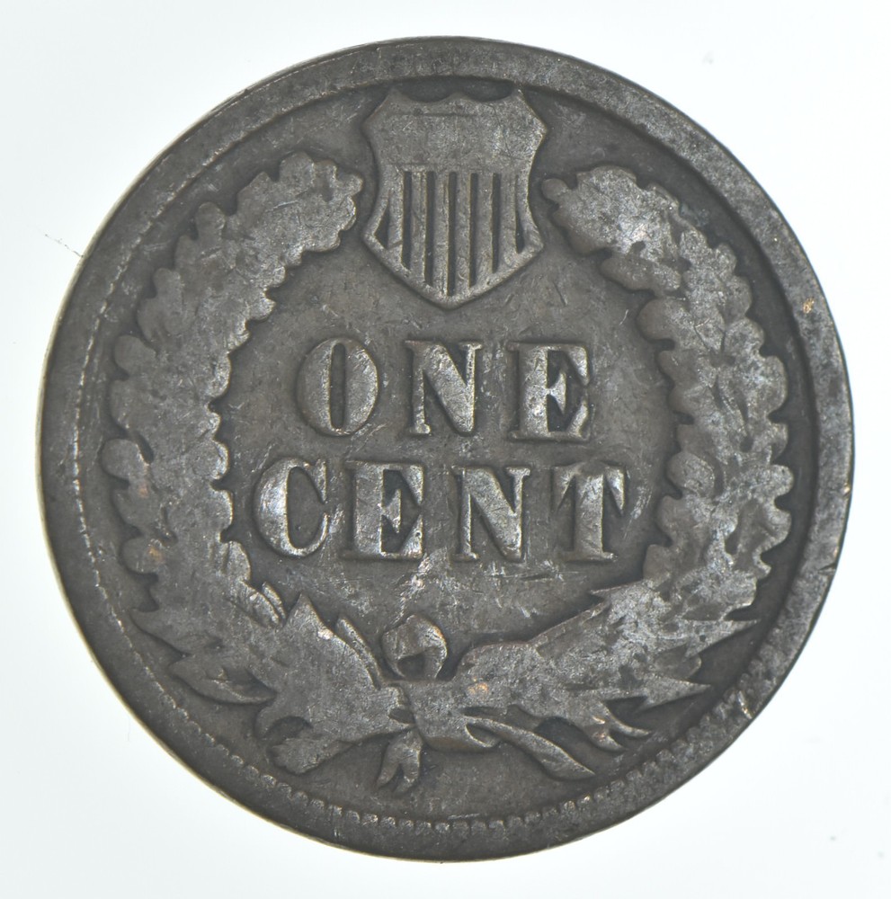 1890 Indian Head Cent AC Average Circ