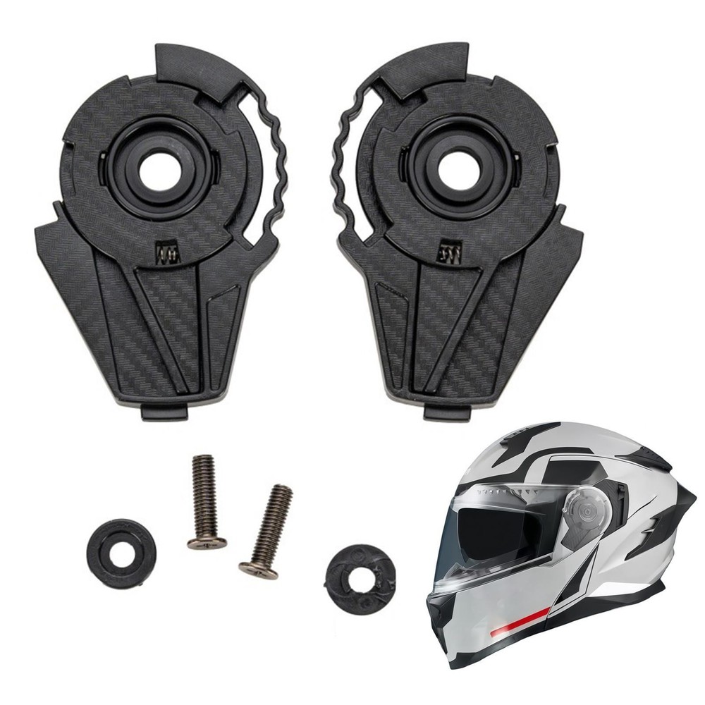 Compact Helmet Visors Base Left Right Premium ABS Material for Replacement Parts