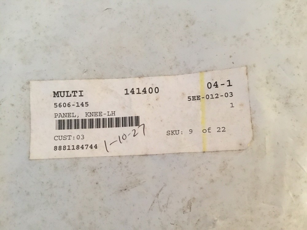 Arctic Cat Oem Left Hand Knee Panel 5606-145