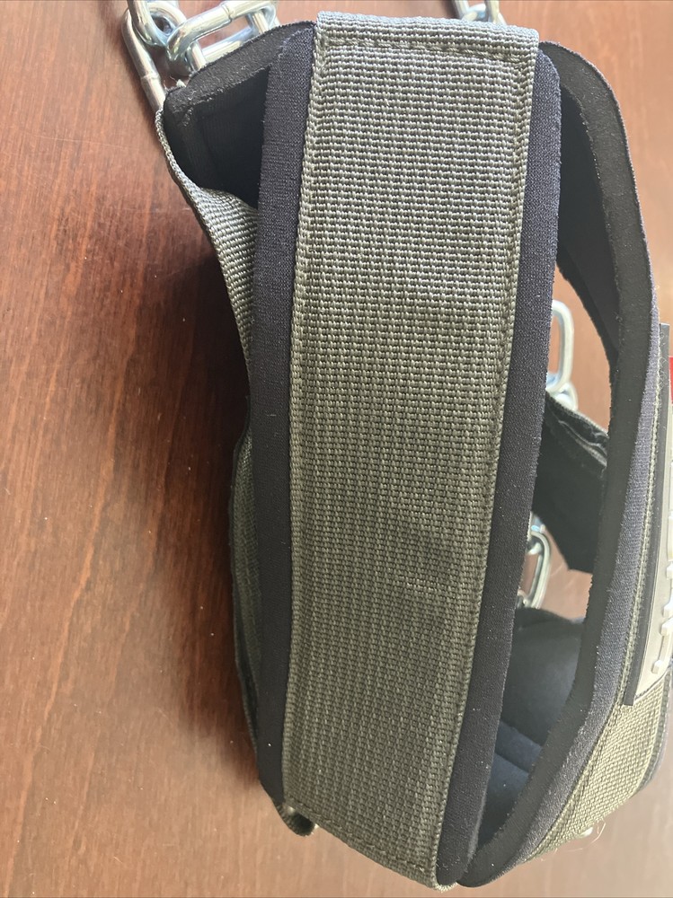 Head Neck Harness with Chain for Weight Lifting Training Adjustable Strap