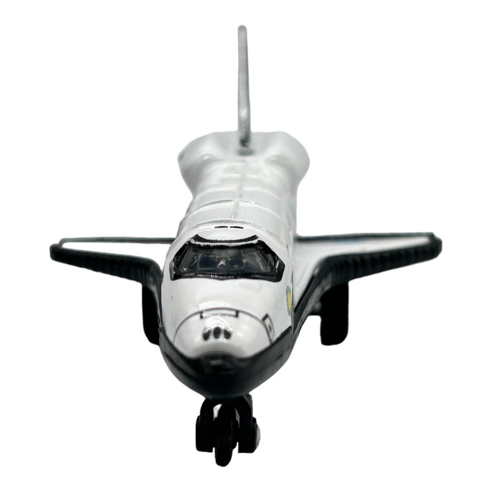 United States Discovery Space Shuttle Diecast Toy Pull Back n Go 5”