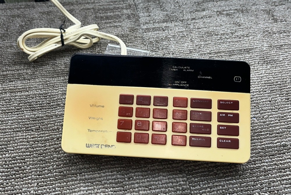 Vintage West Bend Kitchen Controller Mult-function Advanced Appliance 20198