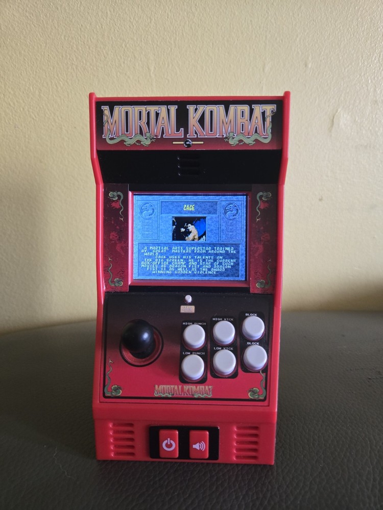 Mortal Kombat Klassic Mini Arcade Game Console Tested! Has Battery Corrosion