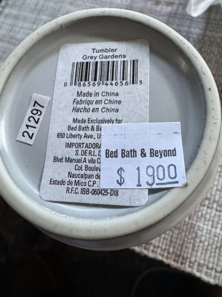 Bee & Willow Bathroom Or Kitchen Tumbler