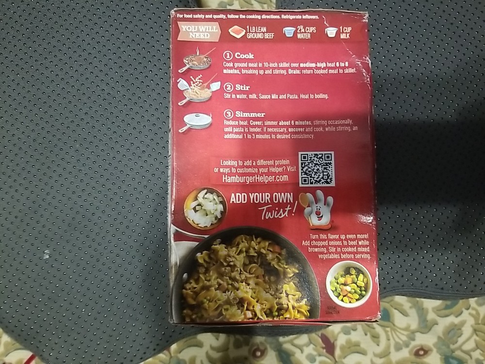 Hamburger Helper Beef Pasta Rich & Savory Sauce 2 Pack