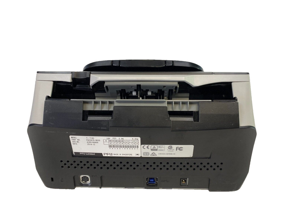 Fujitsu fi-7160 Document Scanner ADF Image Scanner USB 3.0 Read Description