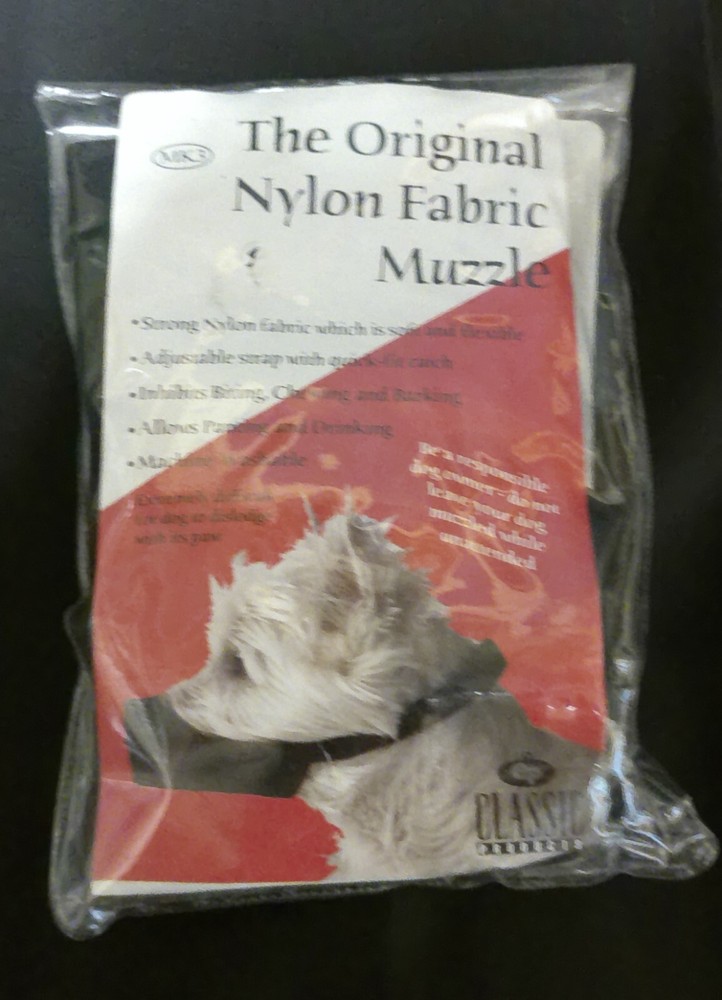 The Original Nylon Fabric Muzzle by Classic Products MK3