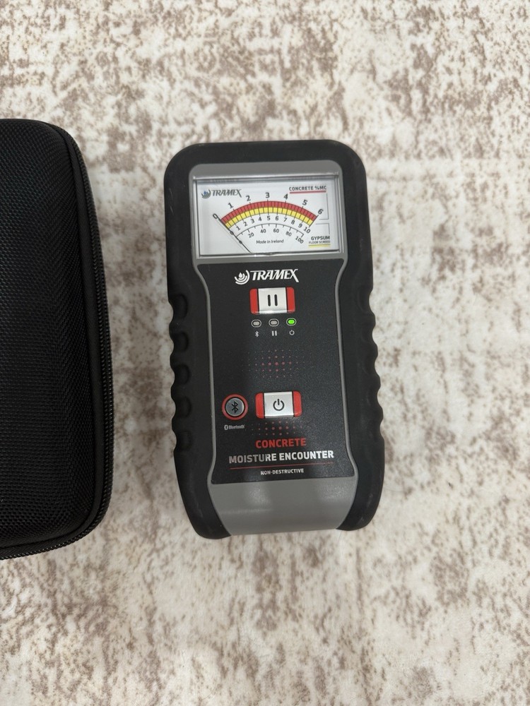 Tramex CME5 Moisture Meter Bluetooth Analog/Digital Portable Non-Destructive