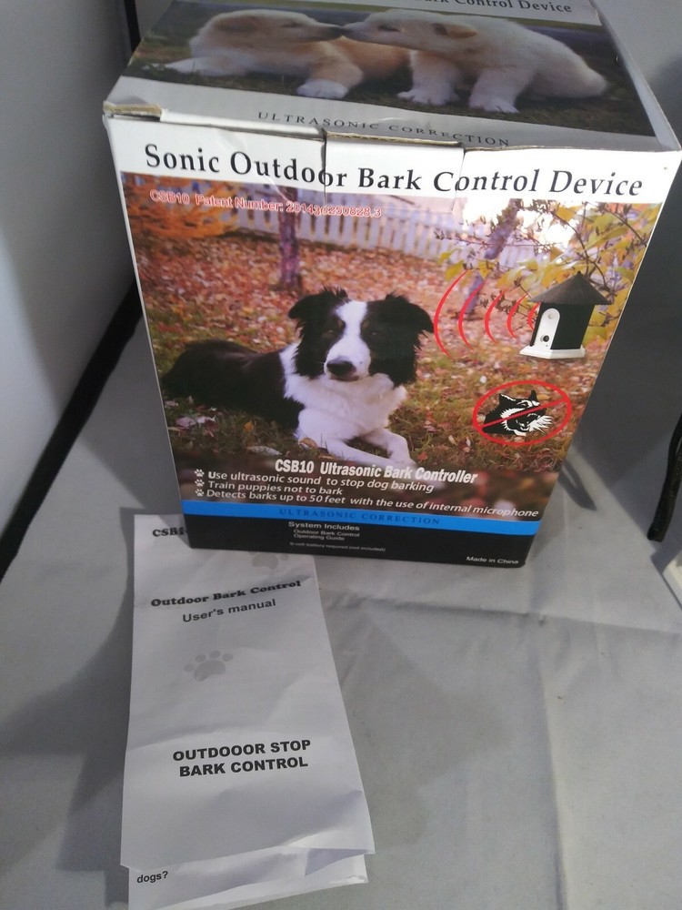 Outdoor Bark Control System CSB10 Ultrasonic..Preowned
