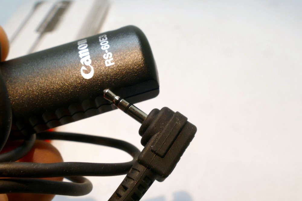 Canon Remote Switch RS-60 E3 wired shutter release - OEM Genuine