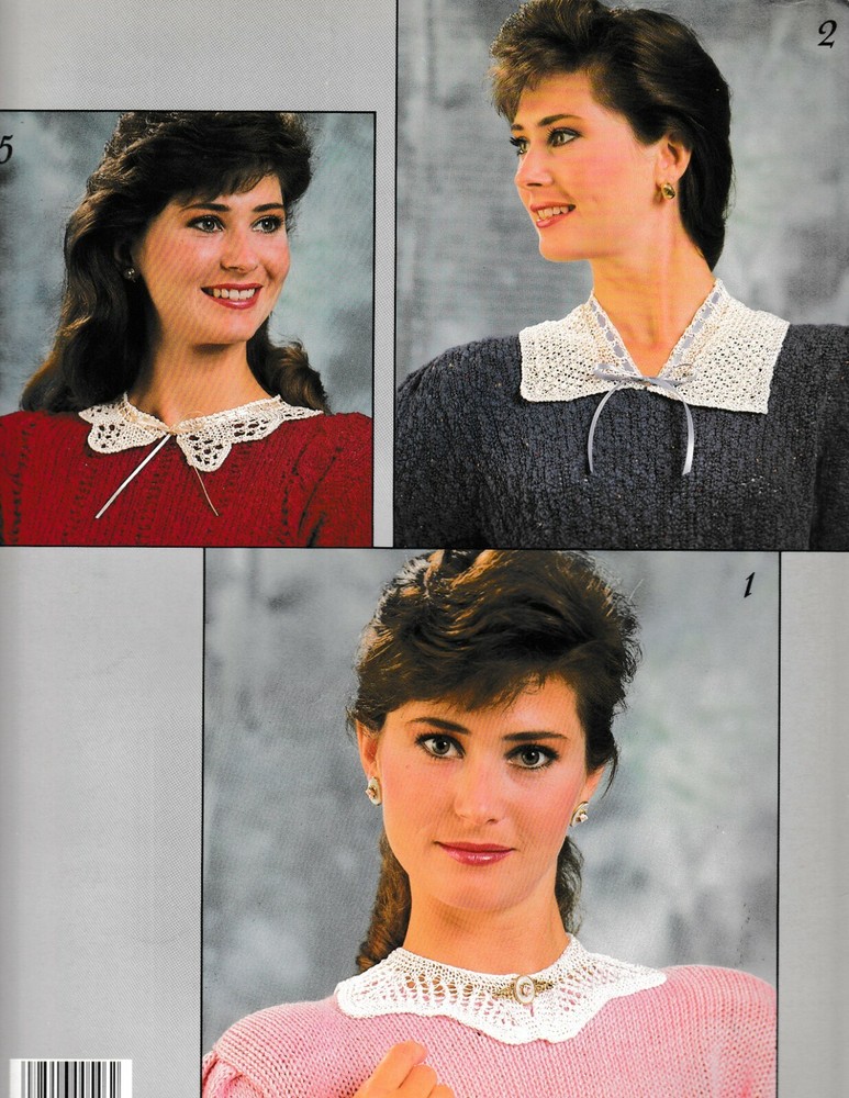 Knit Collars | Leisure Arts 546