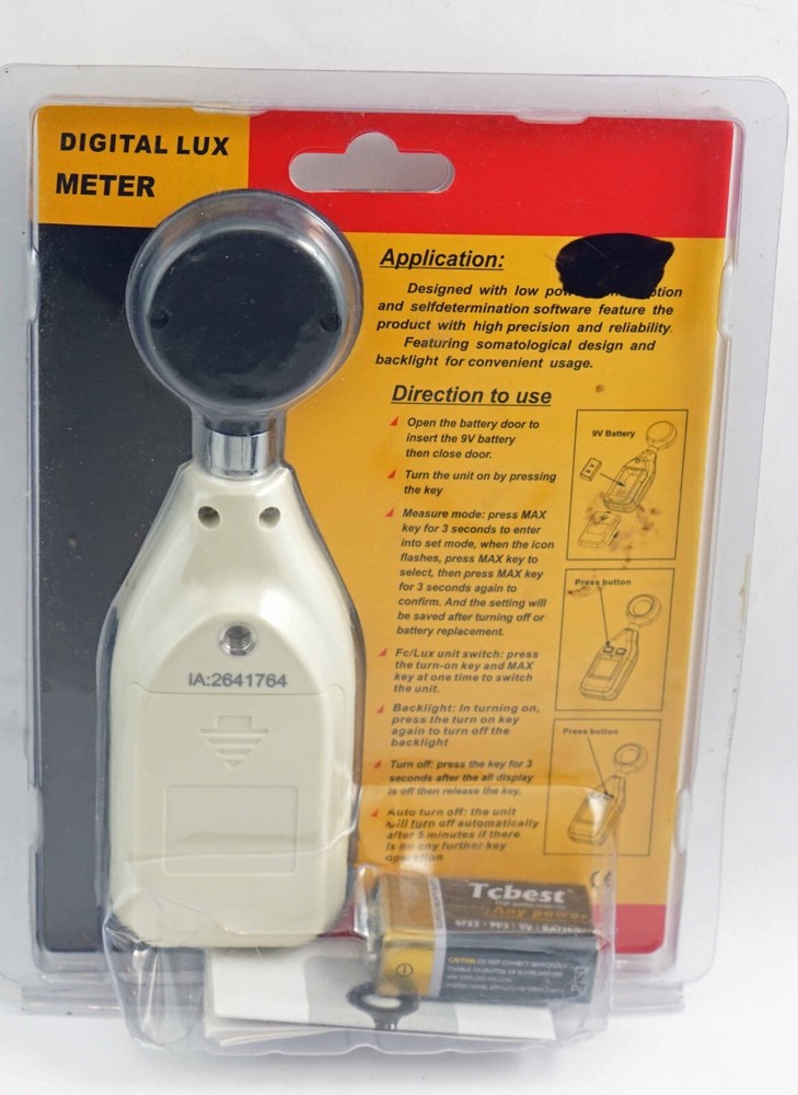 Benetech Digital Lux Meter GM1010