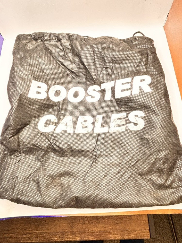 Booster Cable Bag For Vehicle Black - Replacement Bag