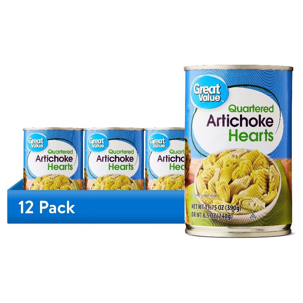 (12 pack) Quartered Artichoke Hearts, 13.75 oz