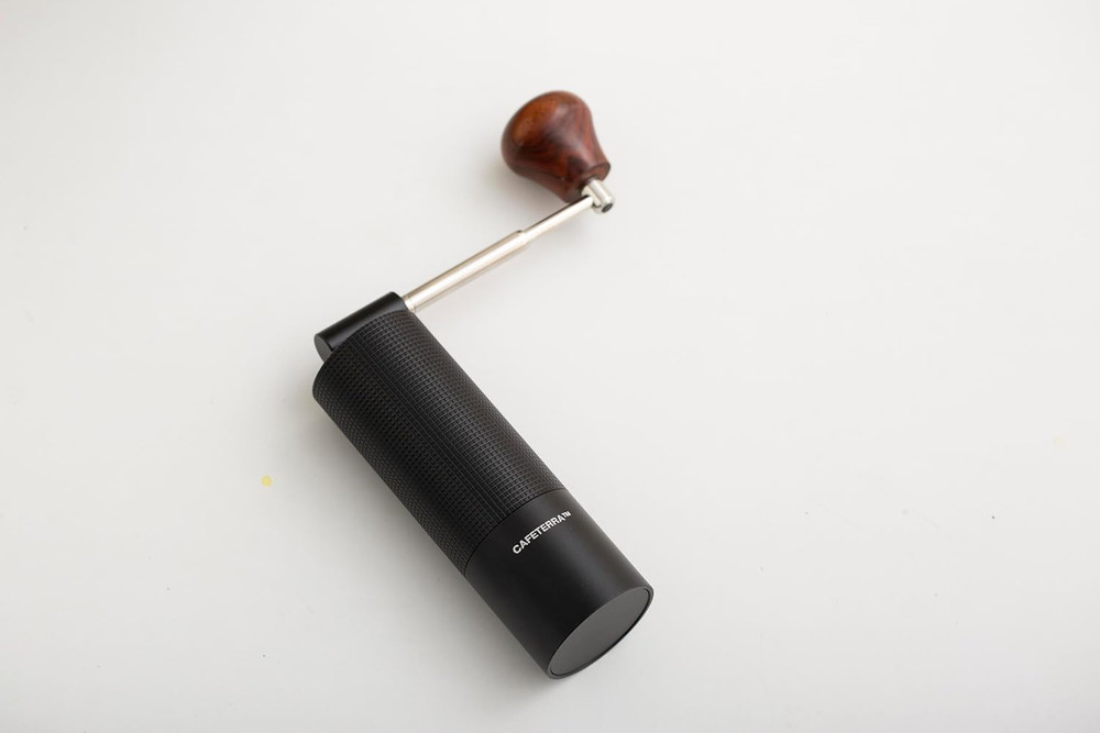 Portable Manual Coffee Grinder with Adjustable Grind & Stainless Steel Handle