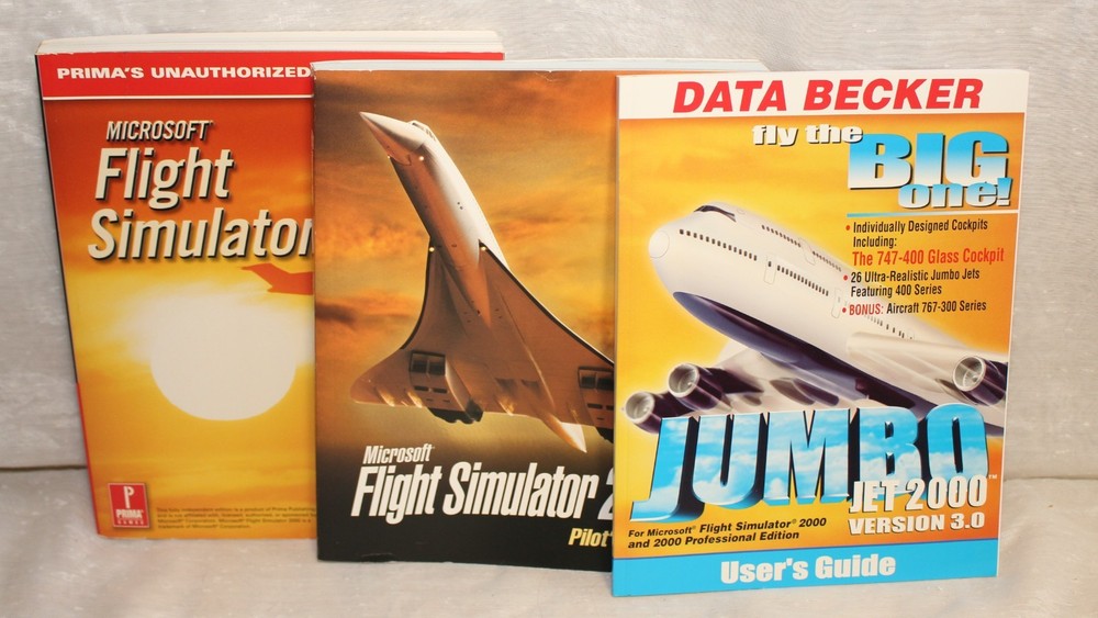 Flight Simulator 2000 Manuals User Guide Pilot's Handbook