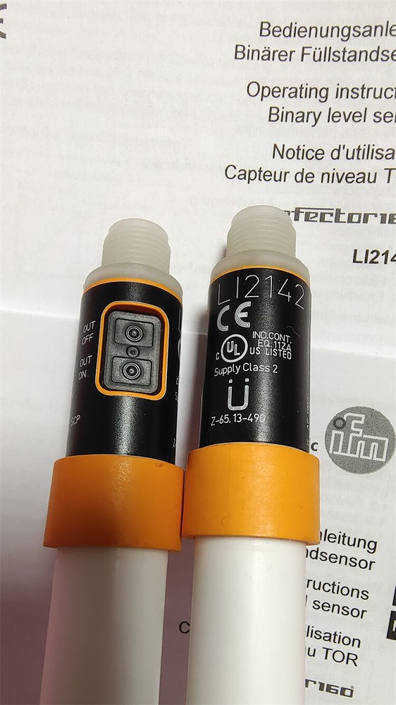 New IFM LI2142, LI5142 liquid level sensor
