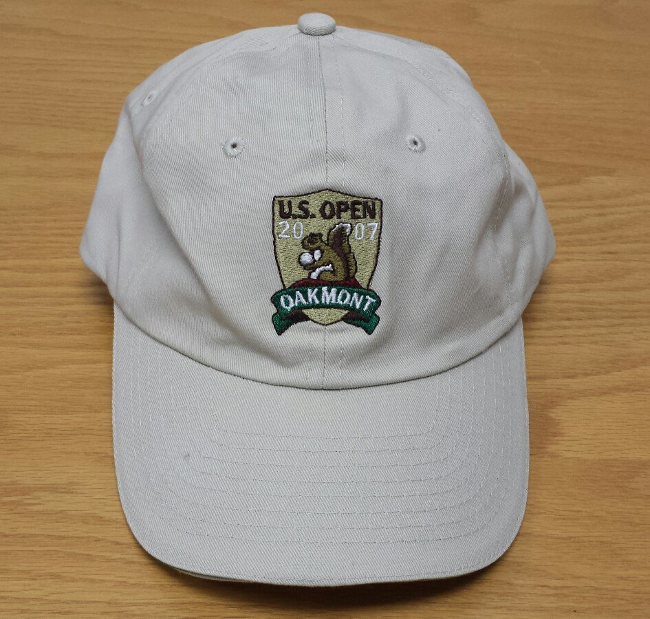 U.S. OPEN 2007 Oakmont Souvenir USGA Member Adjustable Strap Strapback HAT / CAP
