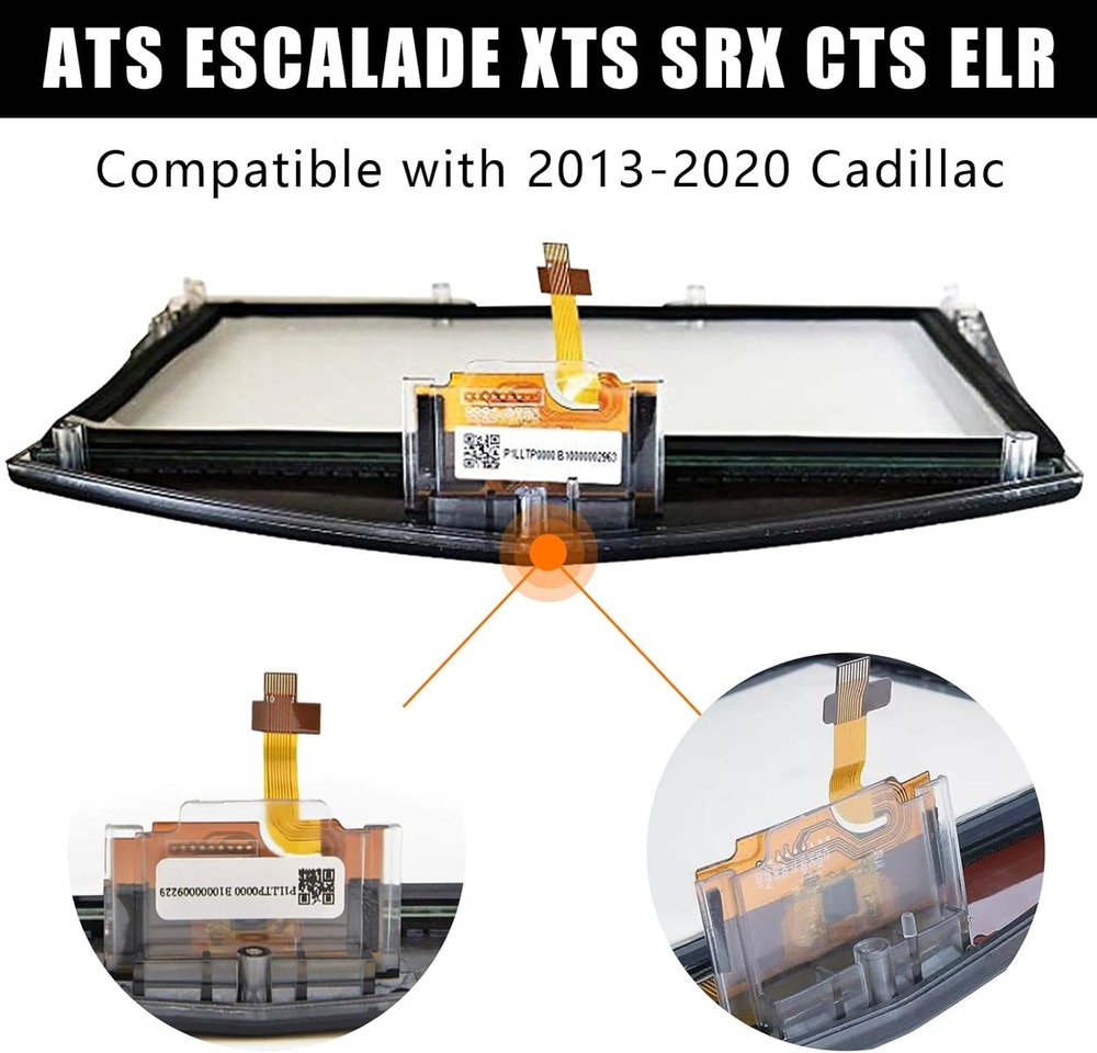 Replacement CUE Touch Screen Display Kit - Compatible for Cadillac 2013-2020 ATS
