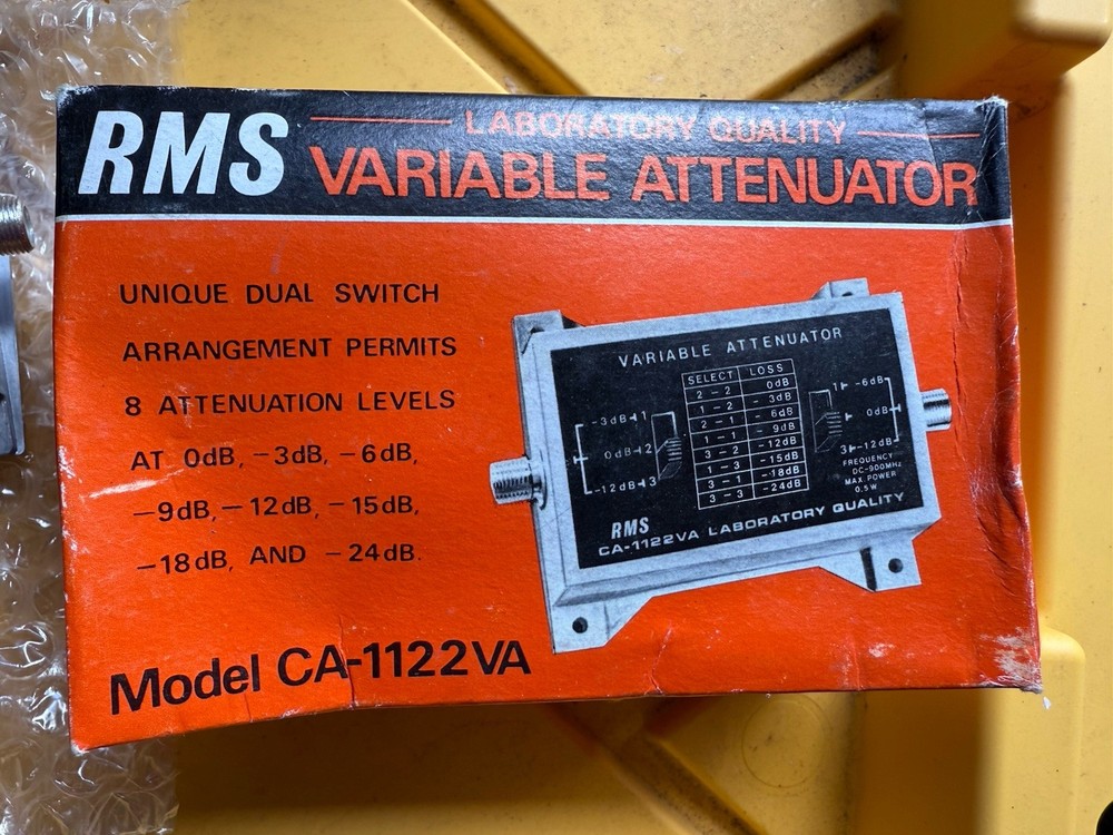 RMS Variable Attenuator CA-1122VA