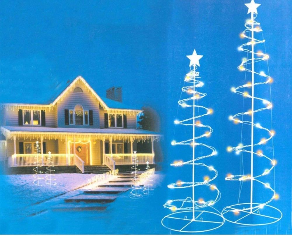 Spiral Christmas Trees