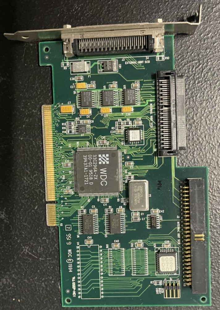 Western Digital WD7197 SCSI High Performance PCI Host Controller Card