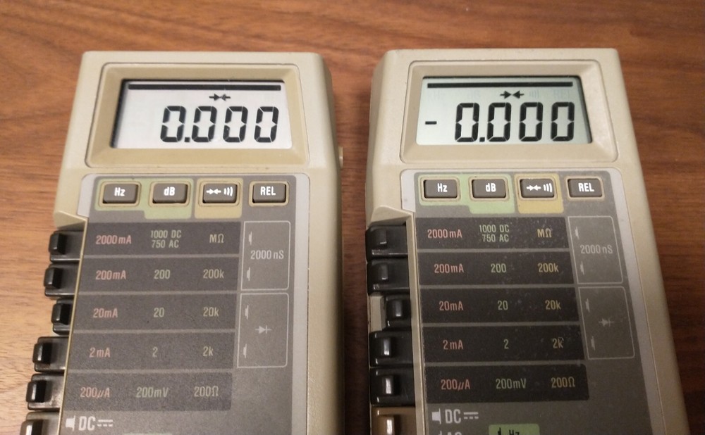 Fluke 8060A Replacement Display (custom designed, non-Fluke part)