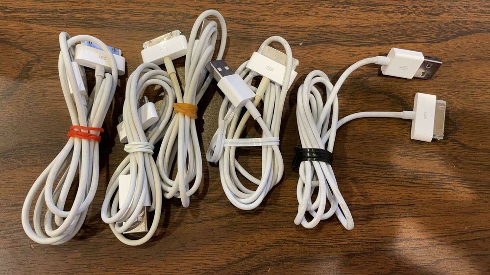 5 PACK Genuine USB Data Charger Cable for Apple iPad ipad 3 charging cable x5