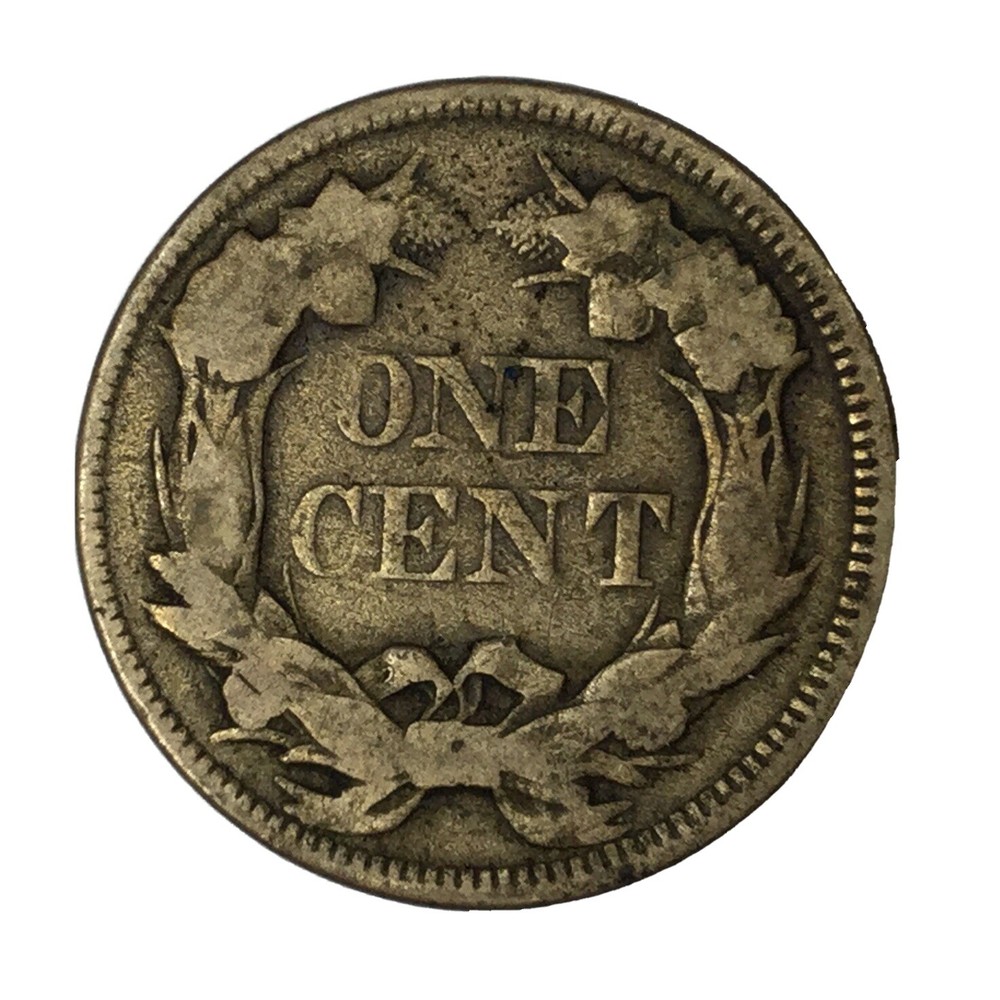 1857 1C Flying Eagle Cent F Uncertified #