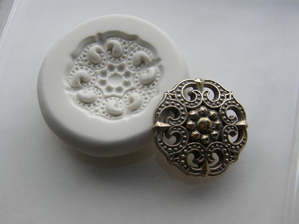 Flower Design Polymer Clay Mold (MD1029)